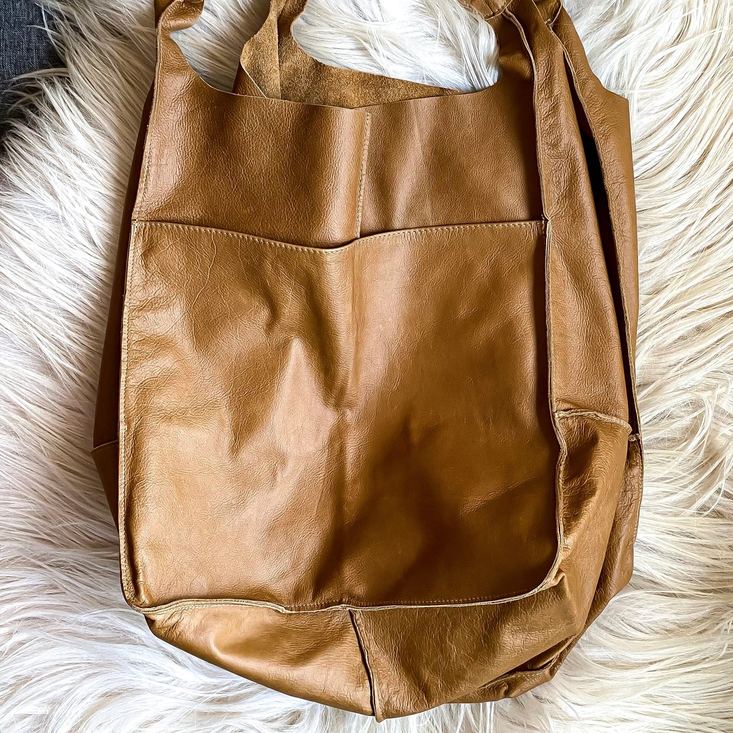 Distressed Whiskey Leather Weekender
