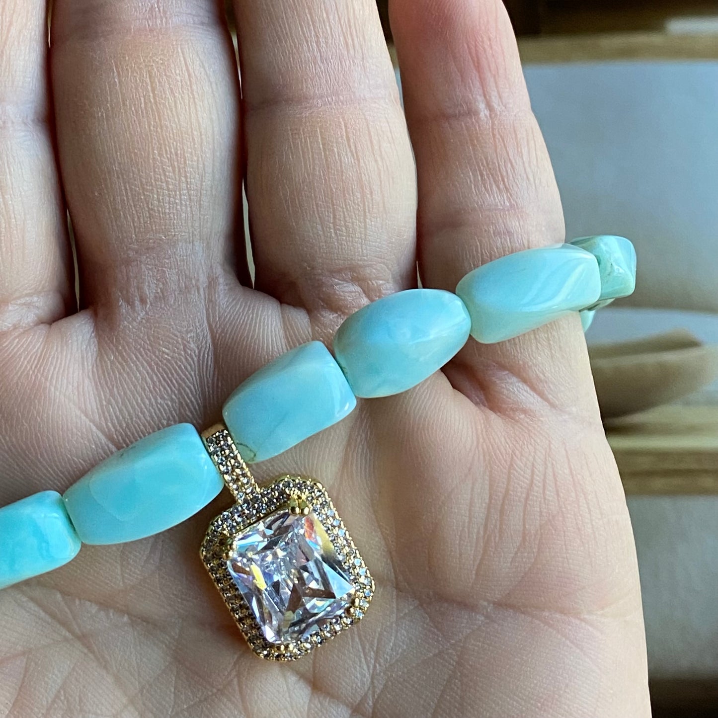 Peruvian Opal Necklace