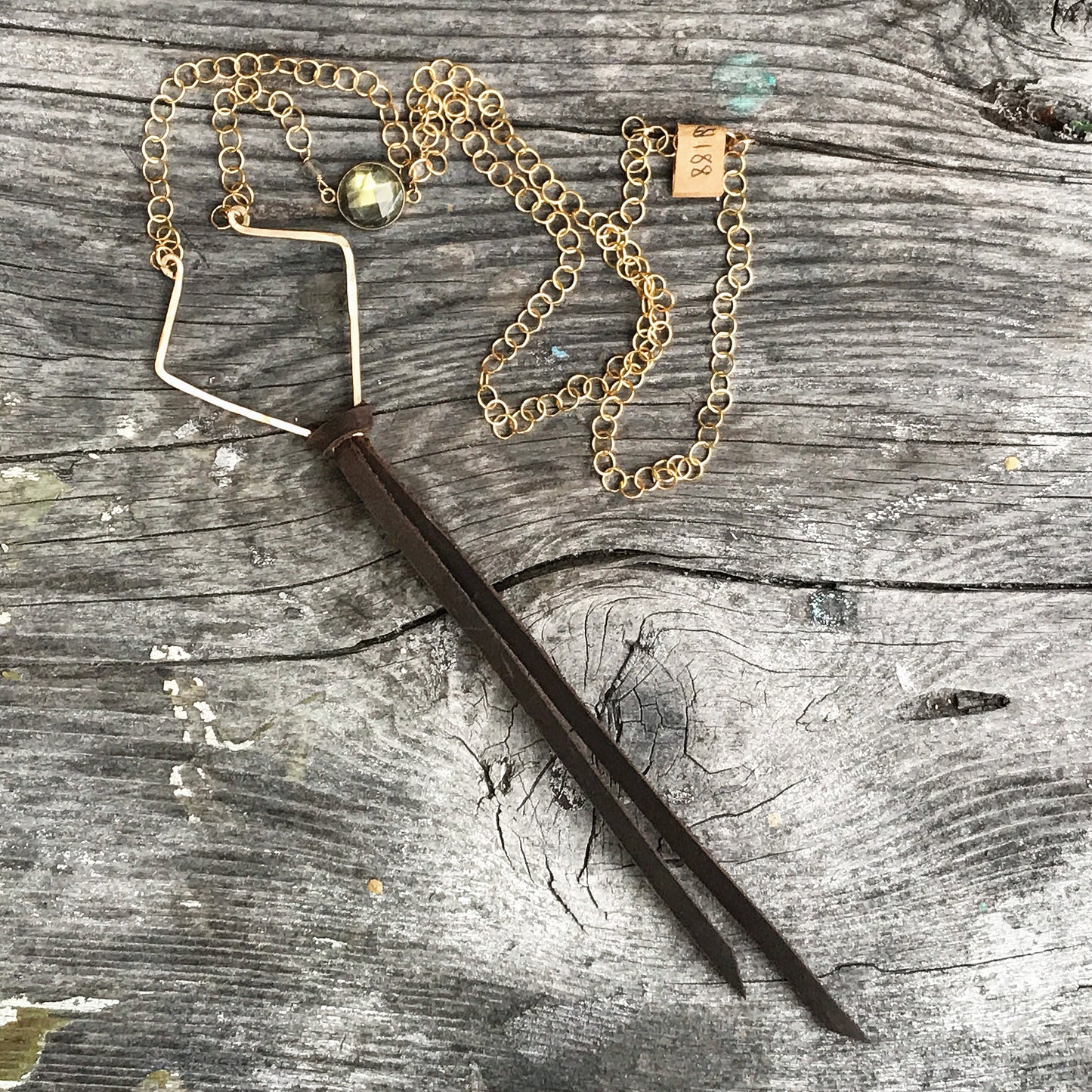 Leather District Necklace