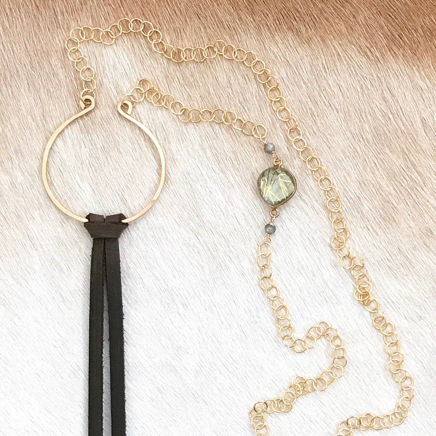 Leather District Necklace