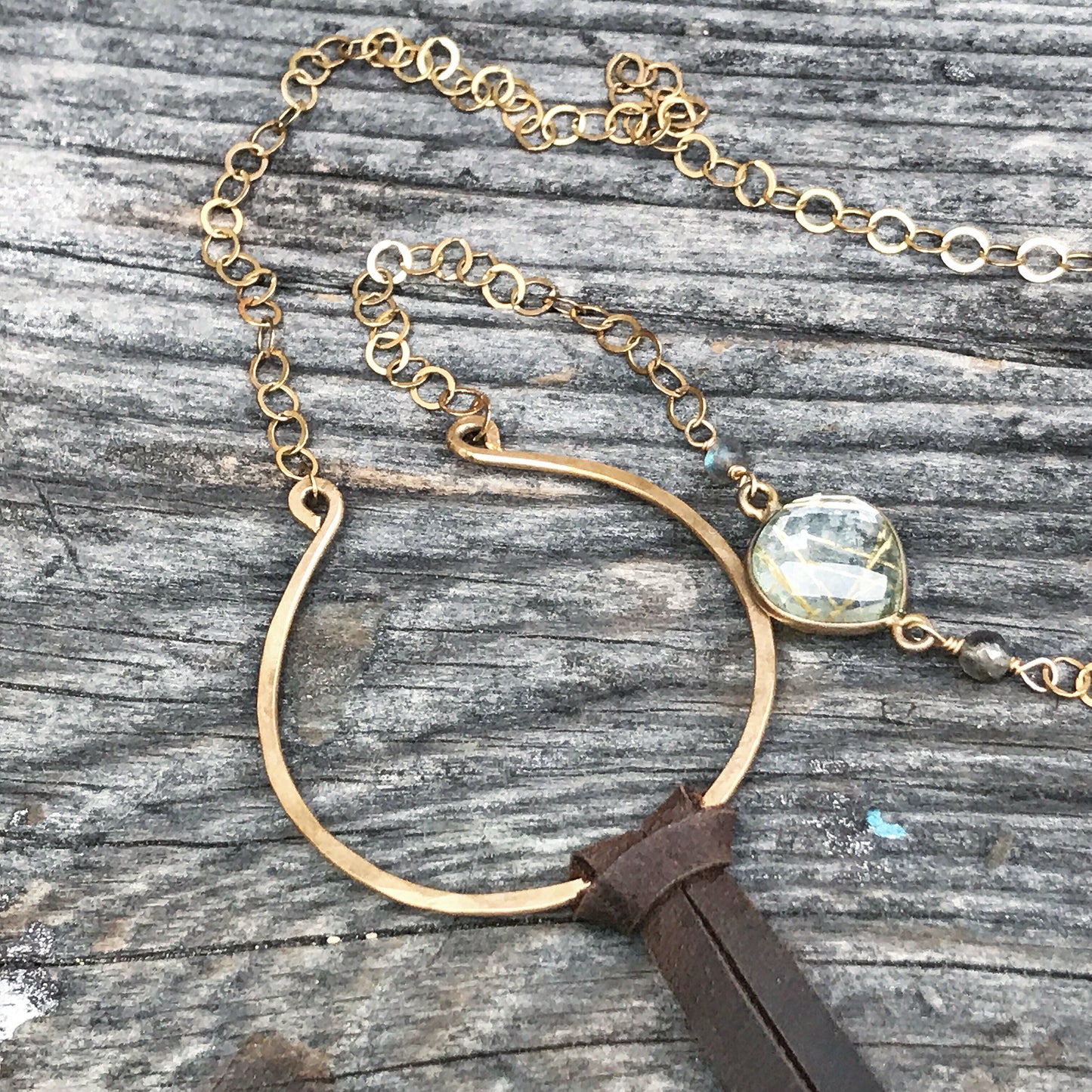 Leather District Necklace