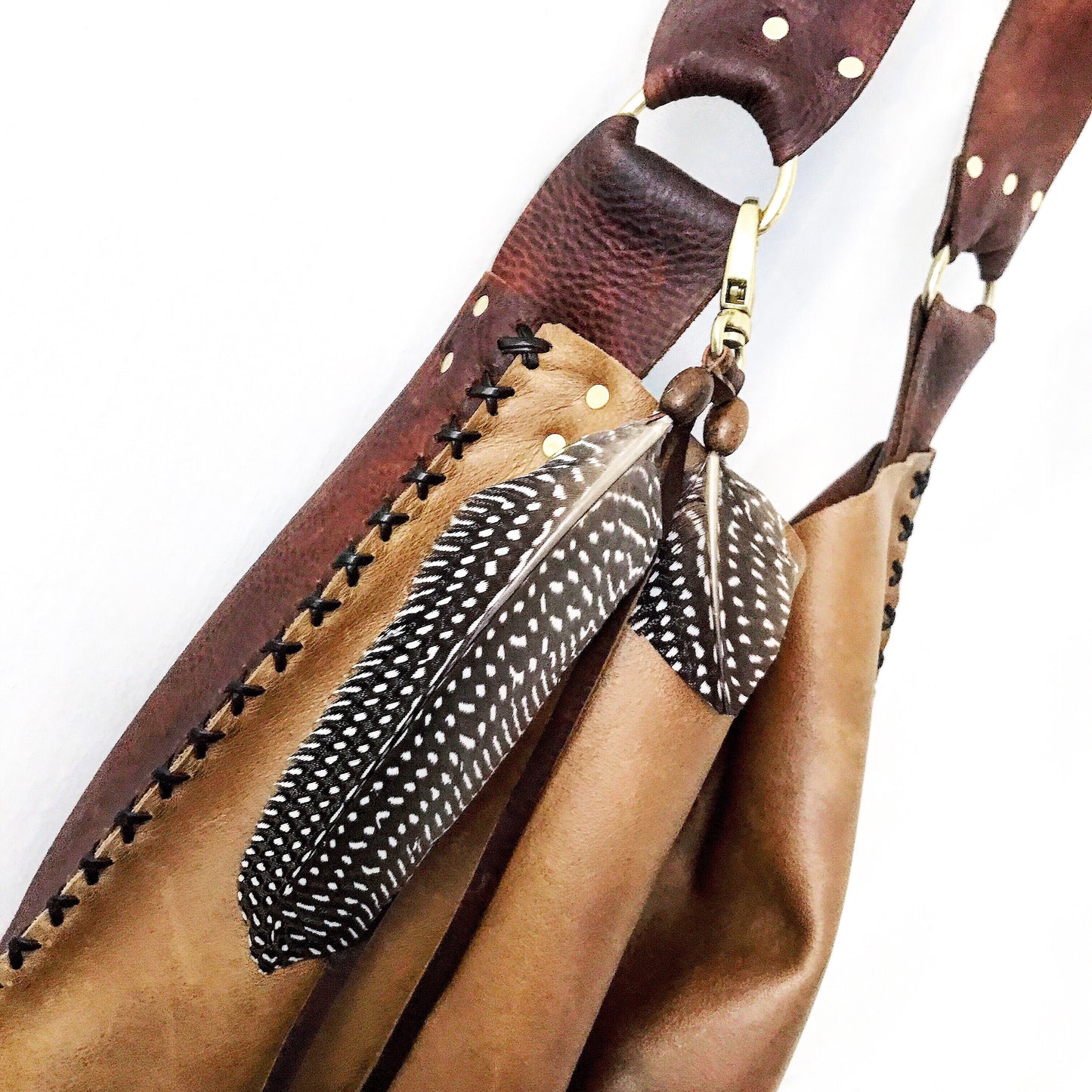 Distressed Leather Bag