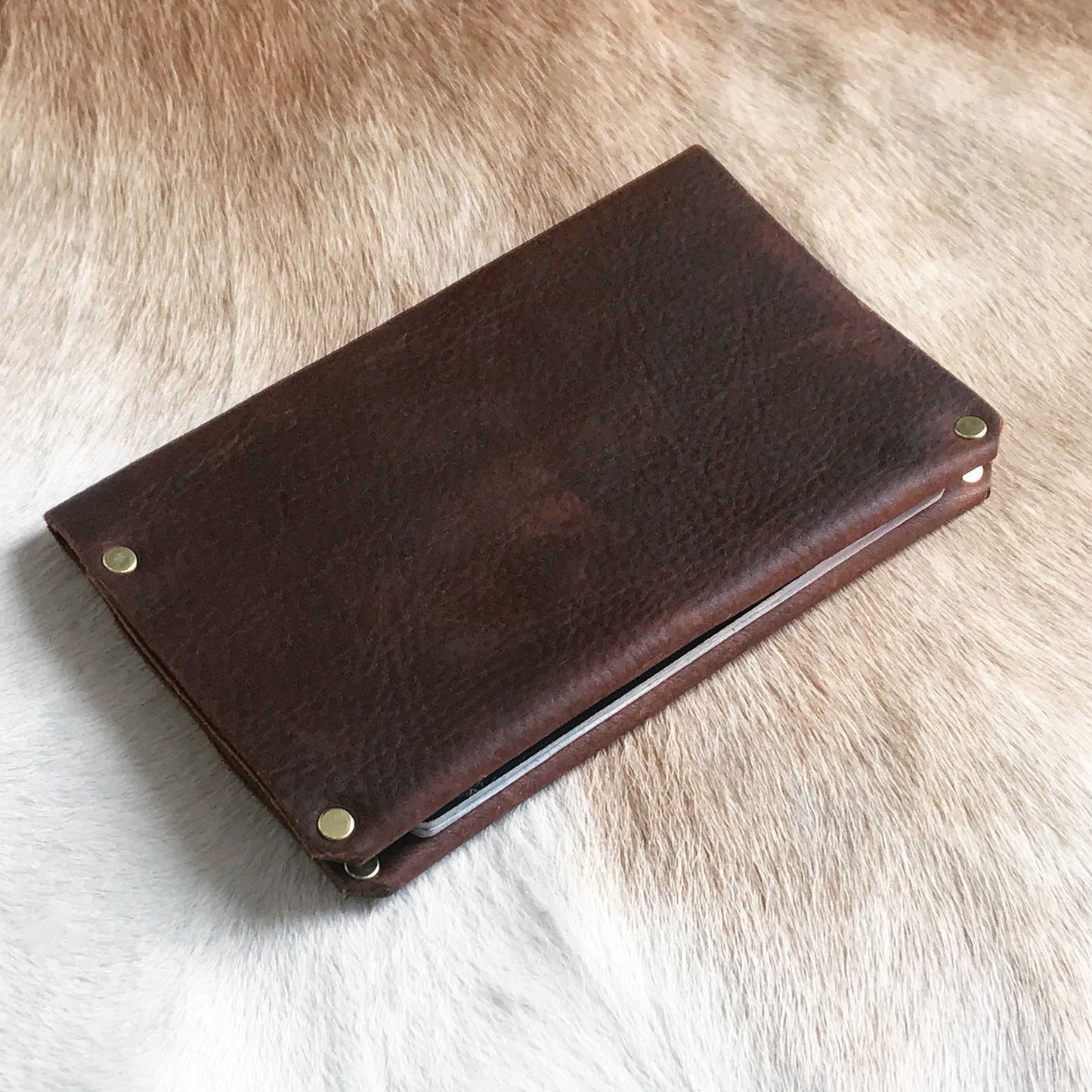 Saddle Leather Passport Case
