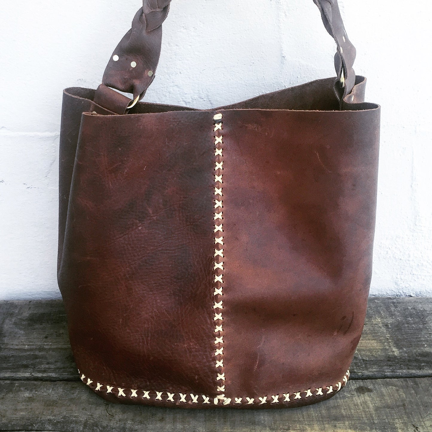 Leather Feed Bag