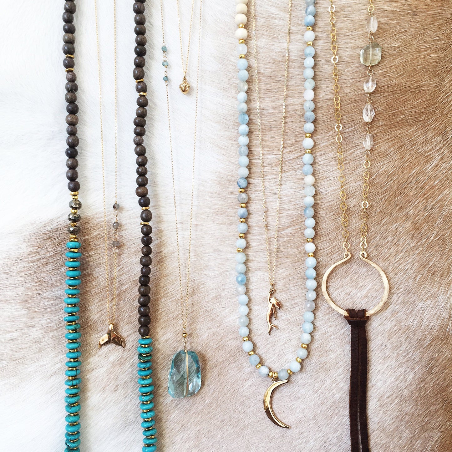 Blue Dragon Necklace