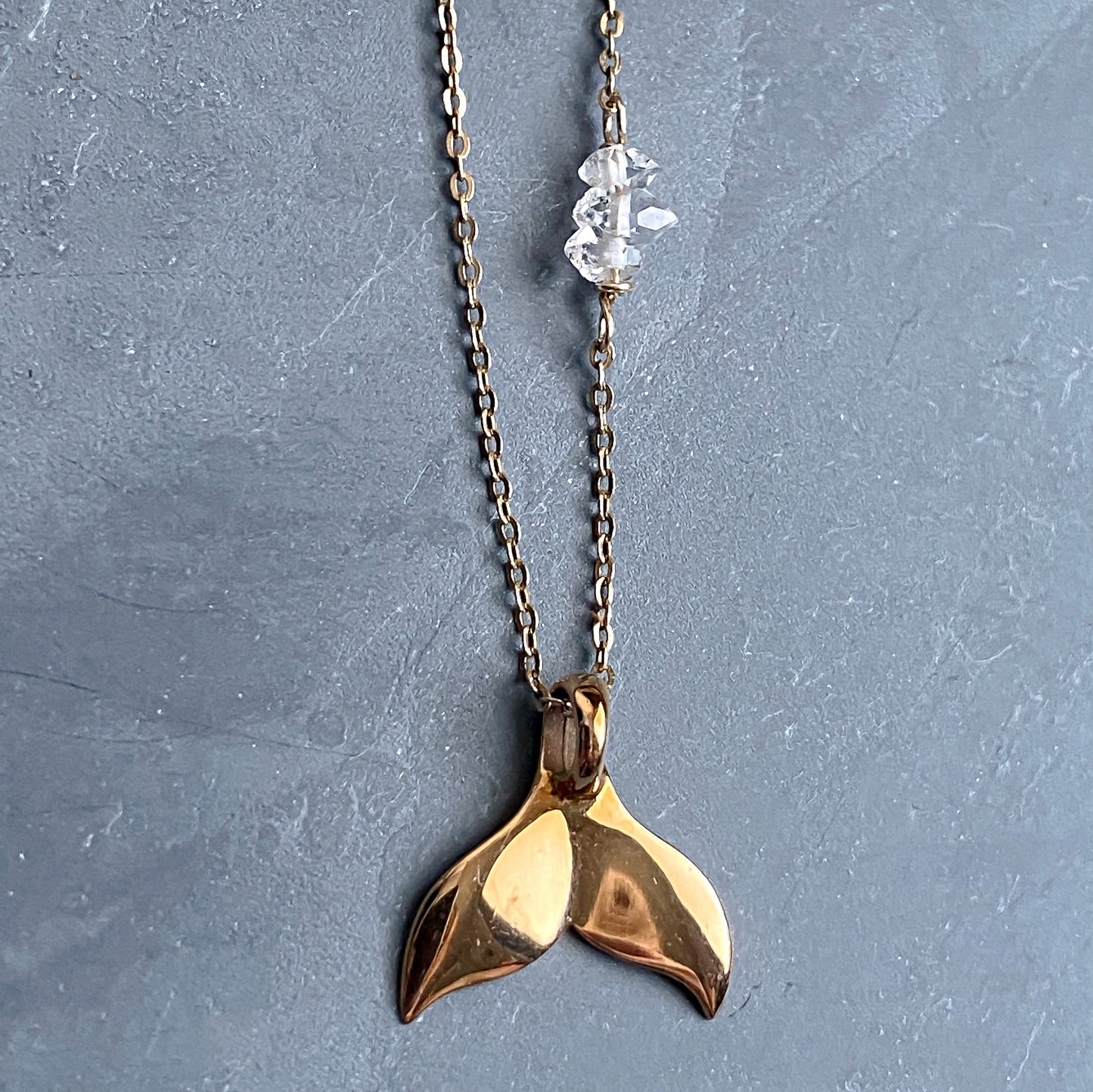 Teatro Herkimer Diamond Necklace