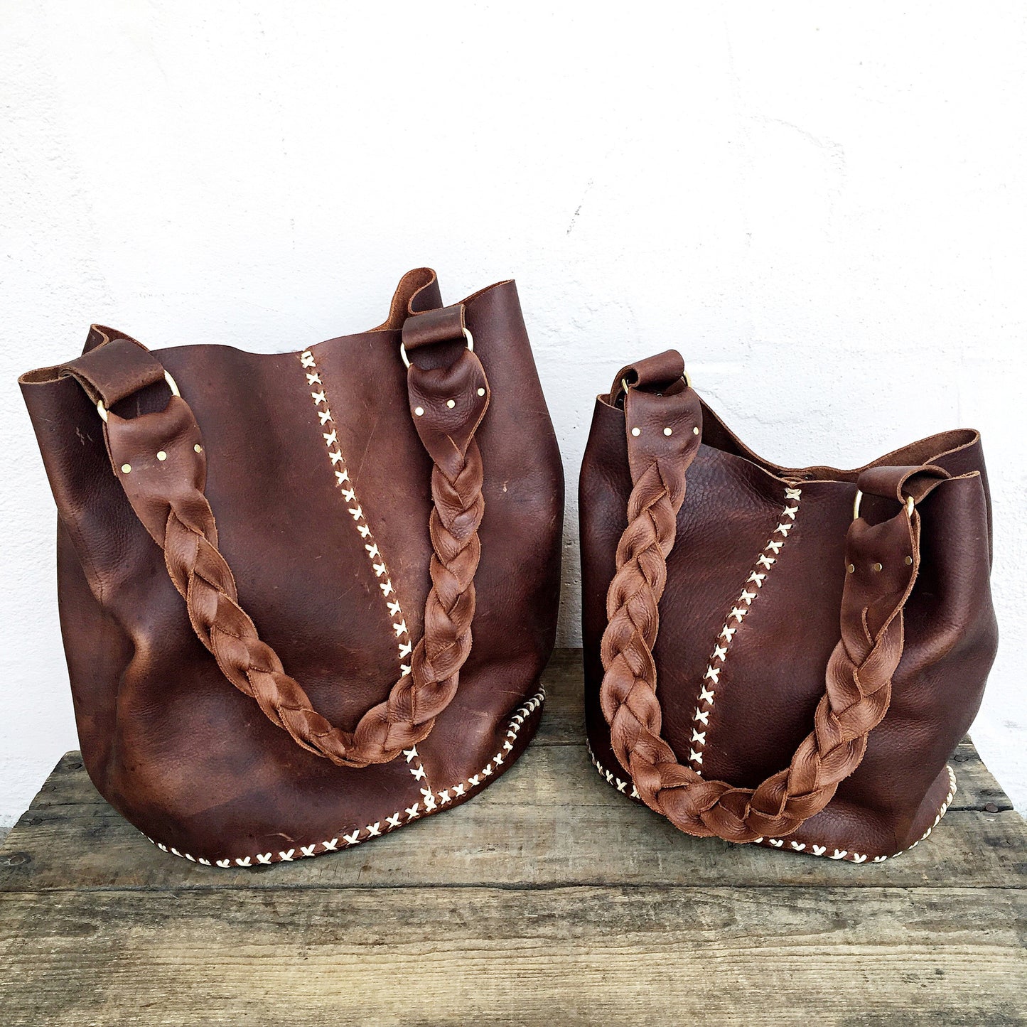 Leather Feed Bag