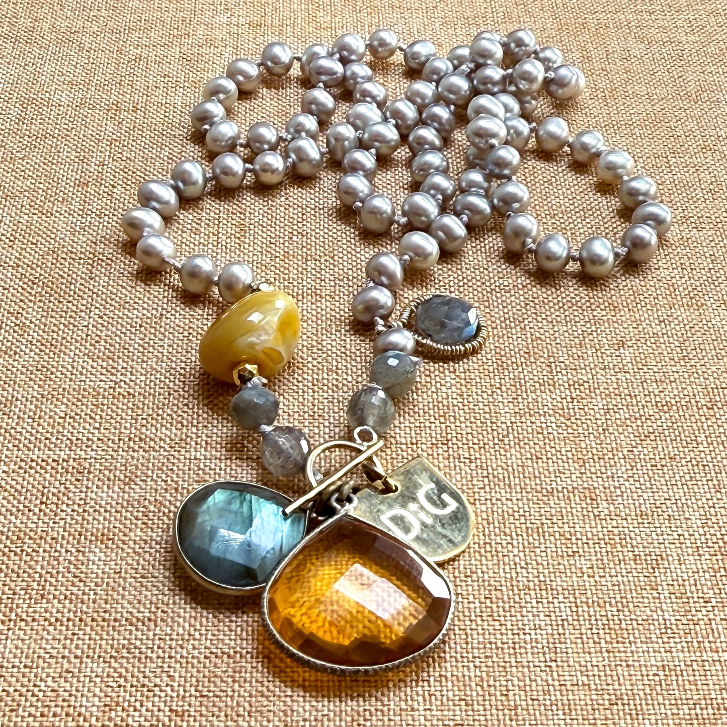 Silver Sun Necklace