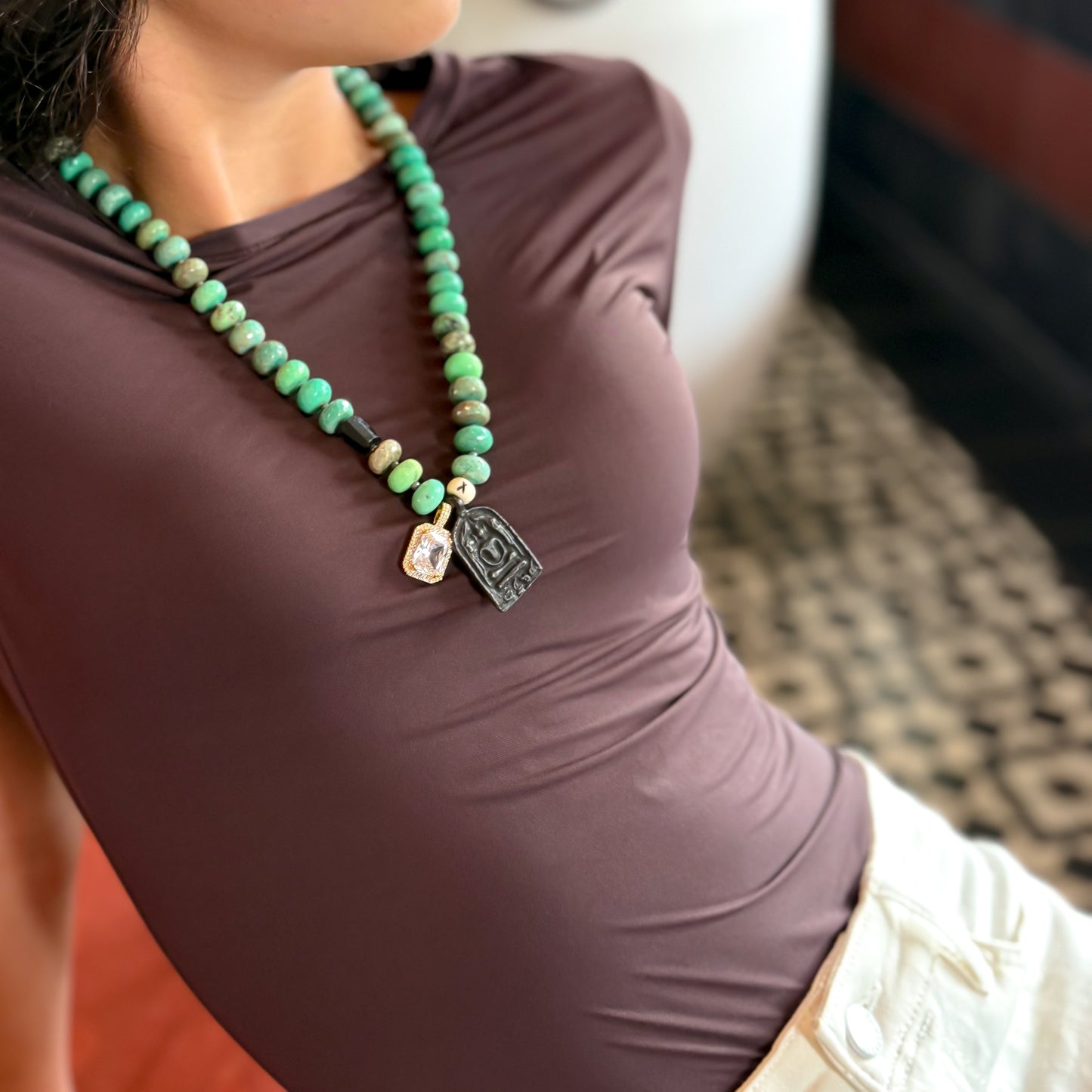 Green Aura Necklace