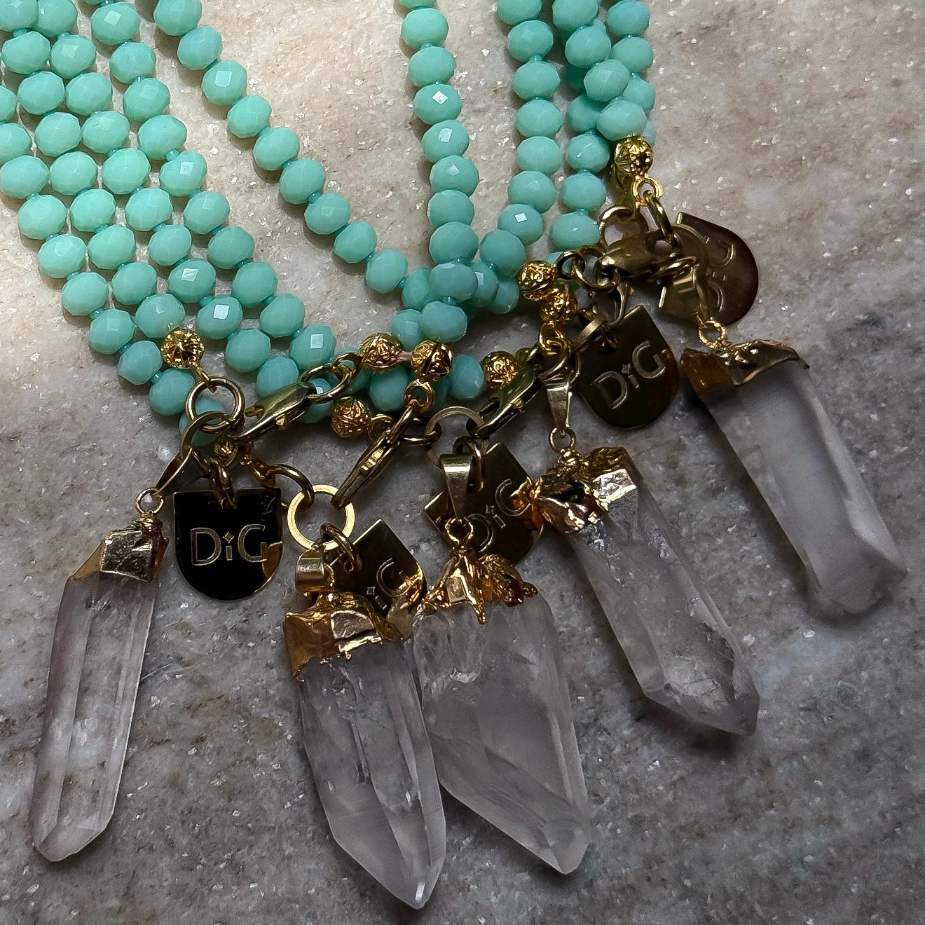 Sunlit Sea Necklace