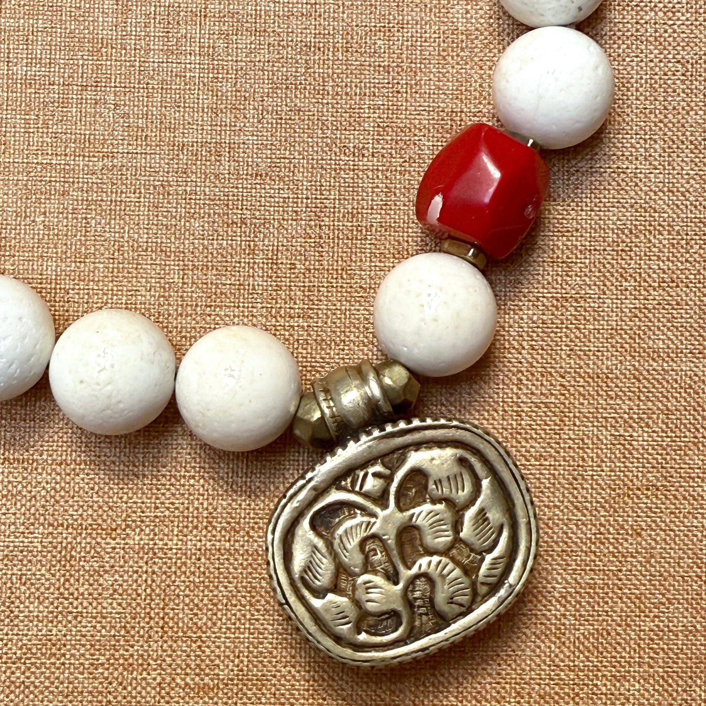 Coral Totem Necklace