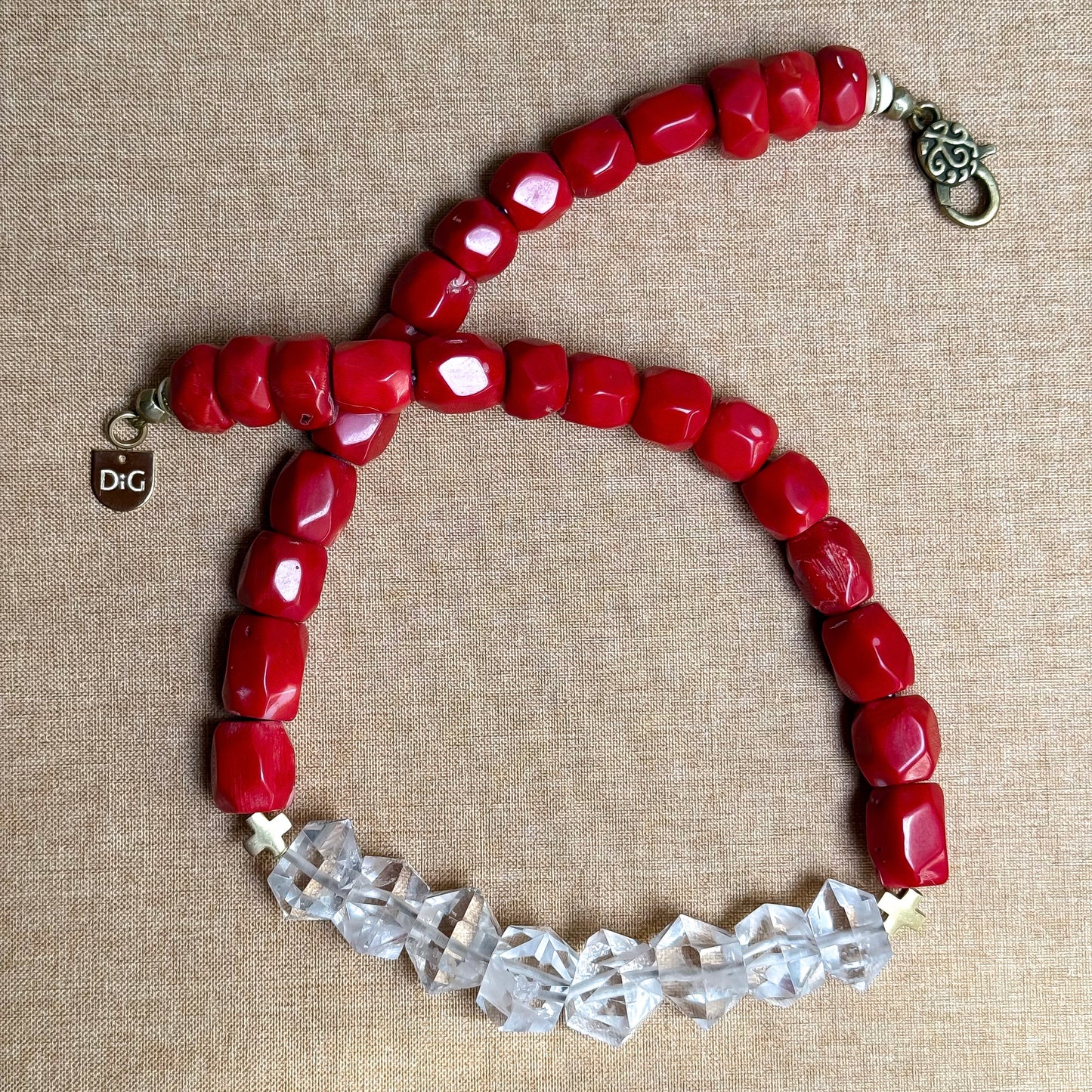 Quartz Armor Necklace