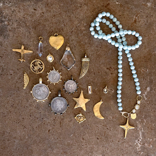 Green Moonstone Harlow Necklace