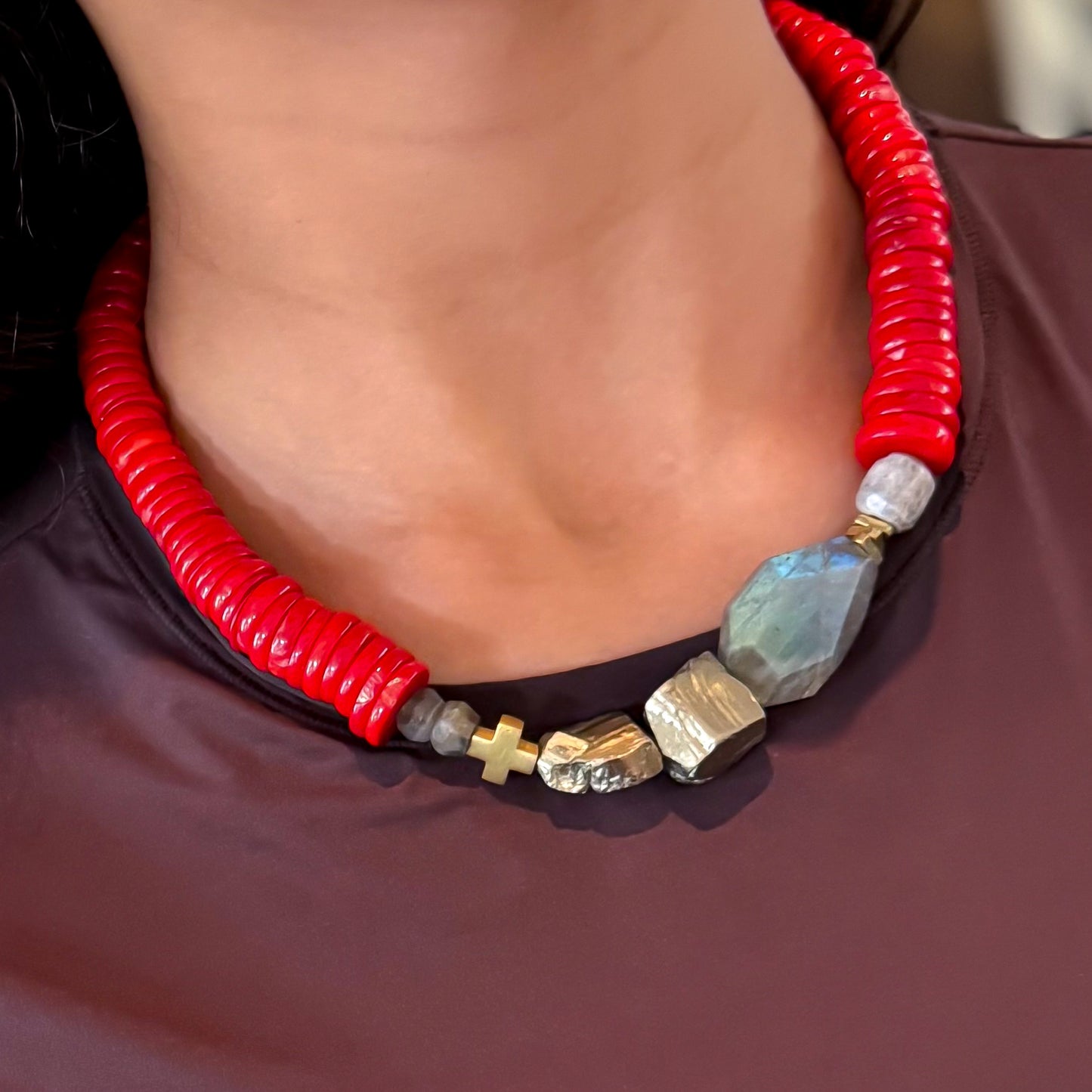 Mineral Salt Necklace