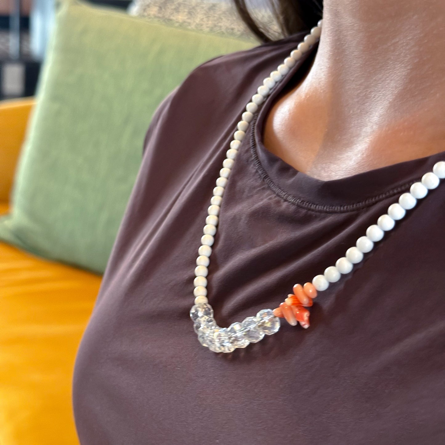 Coral Drift Necklace
