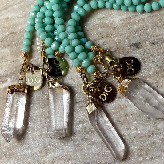 Sunlit Sea Necklace