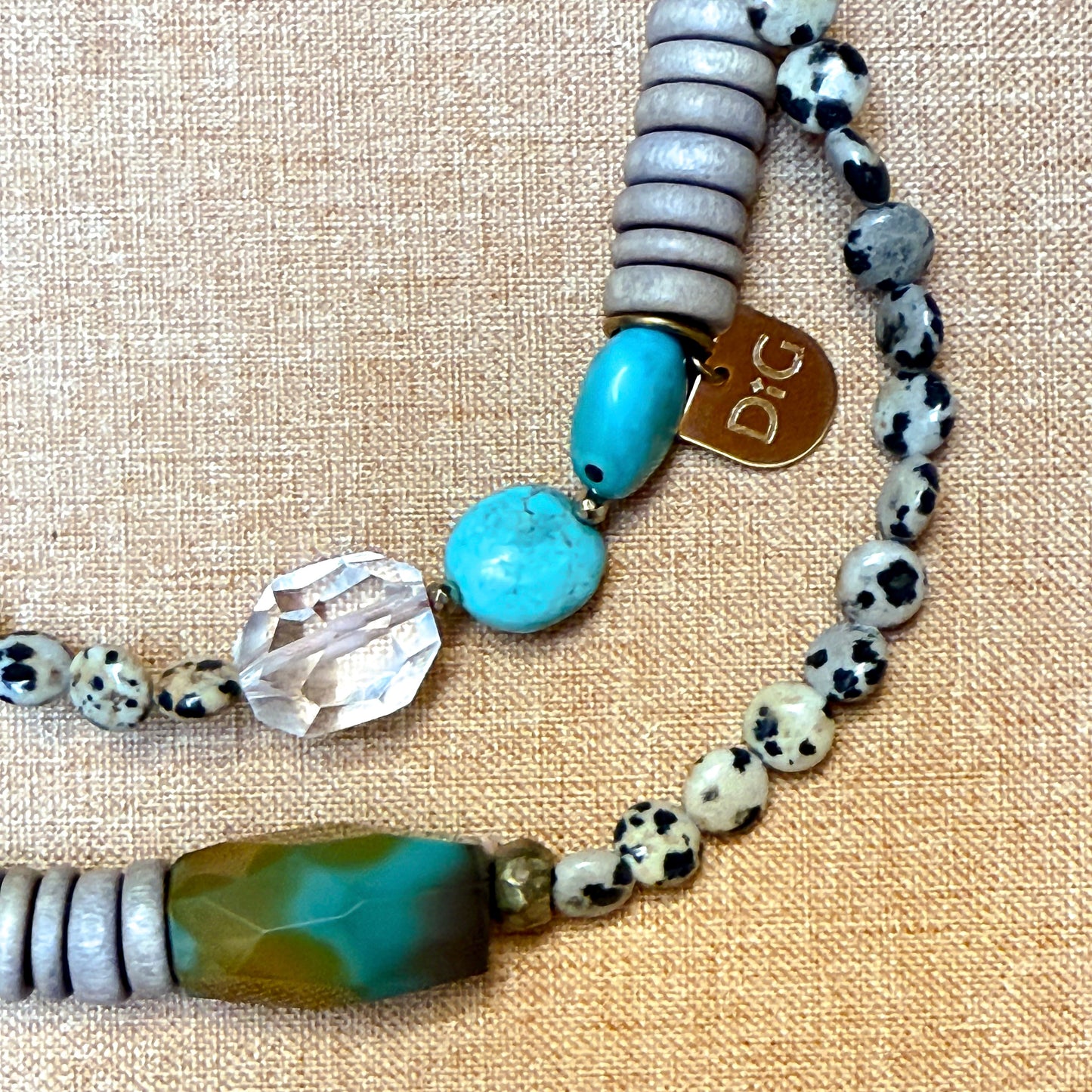 Driftwood Mosaic Necklace