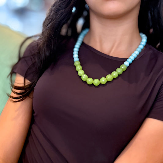 Neon Current Necklace