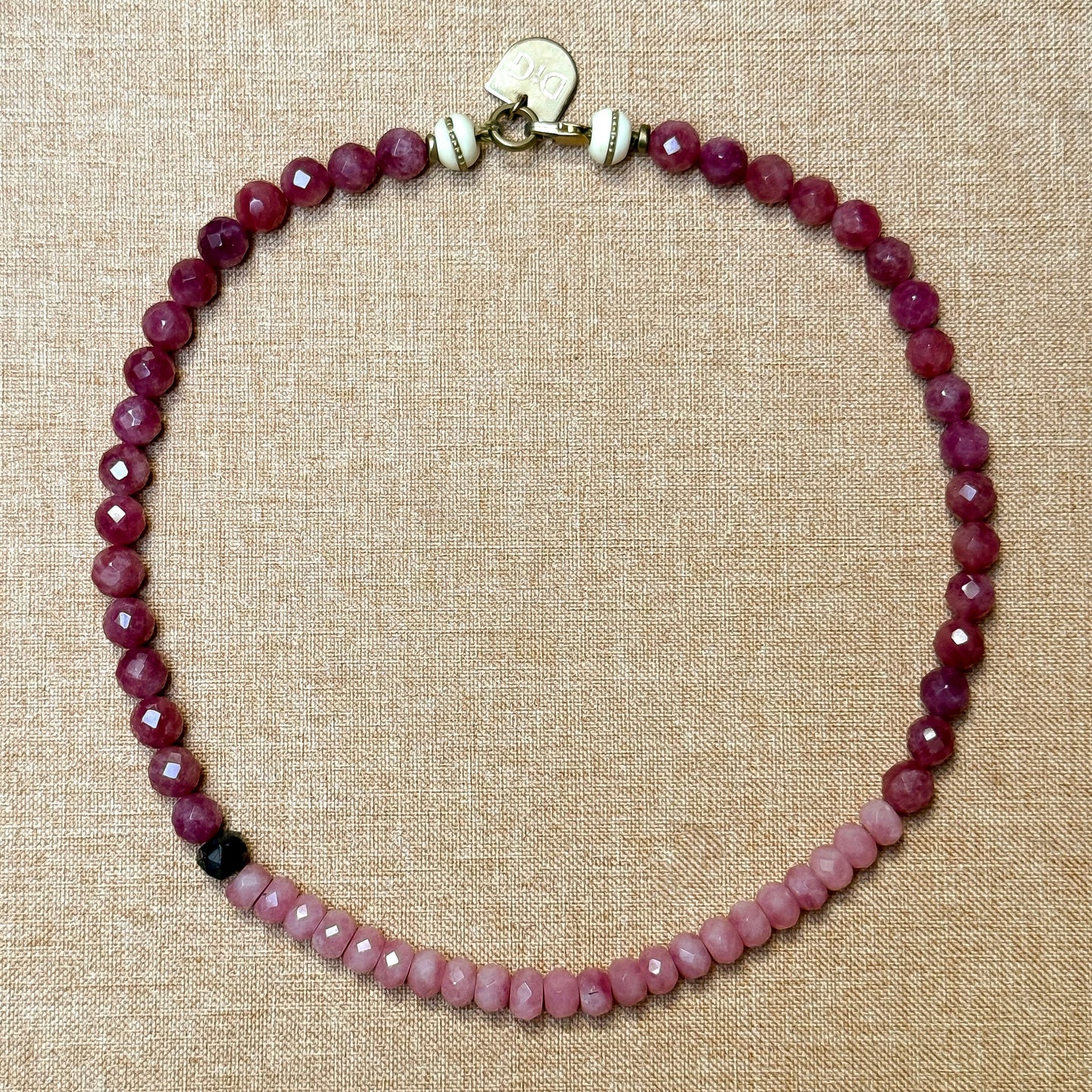 Crimson Spark Necklace