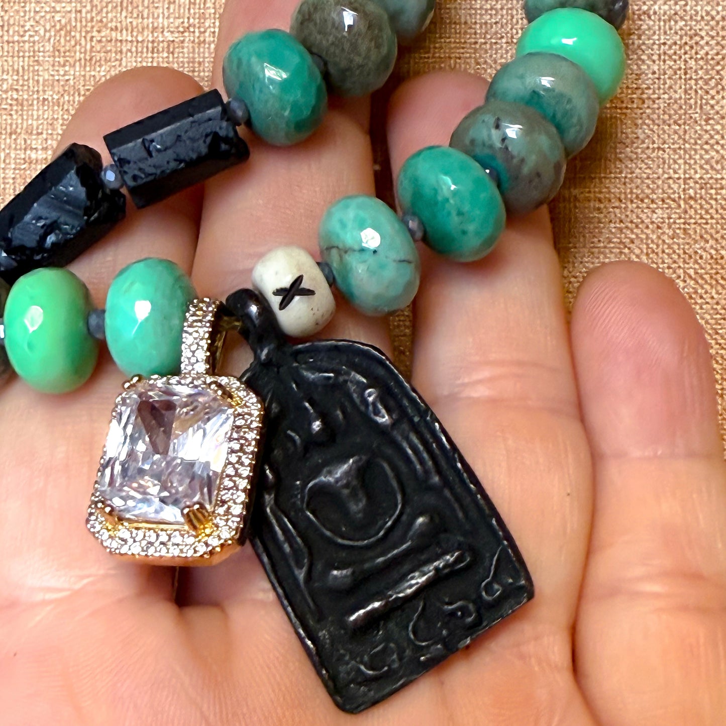 Green Aura Necklace
