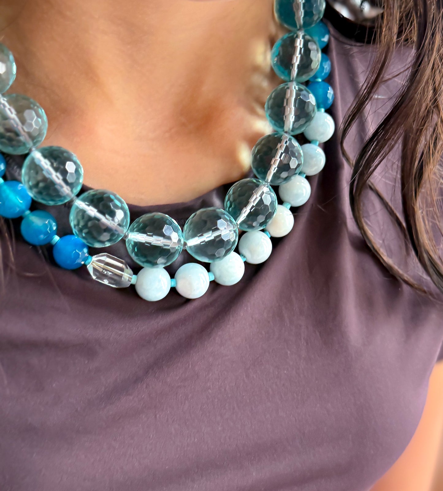 Seaside Sphere Necklace