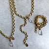 Crystal Point Necklace or Bracelet