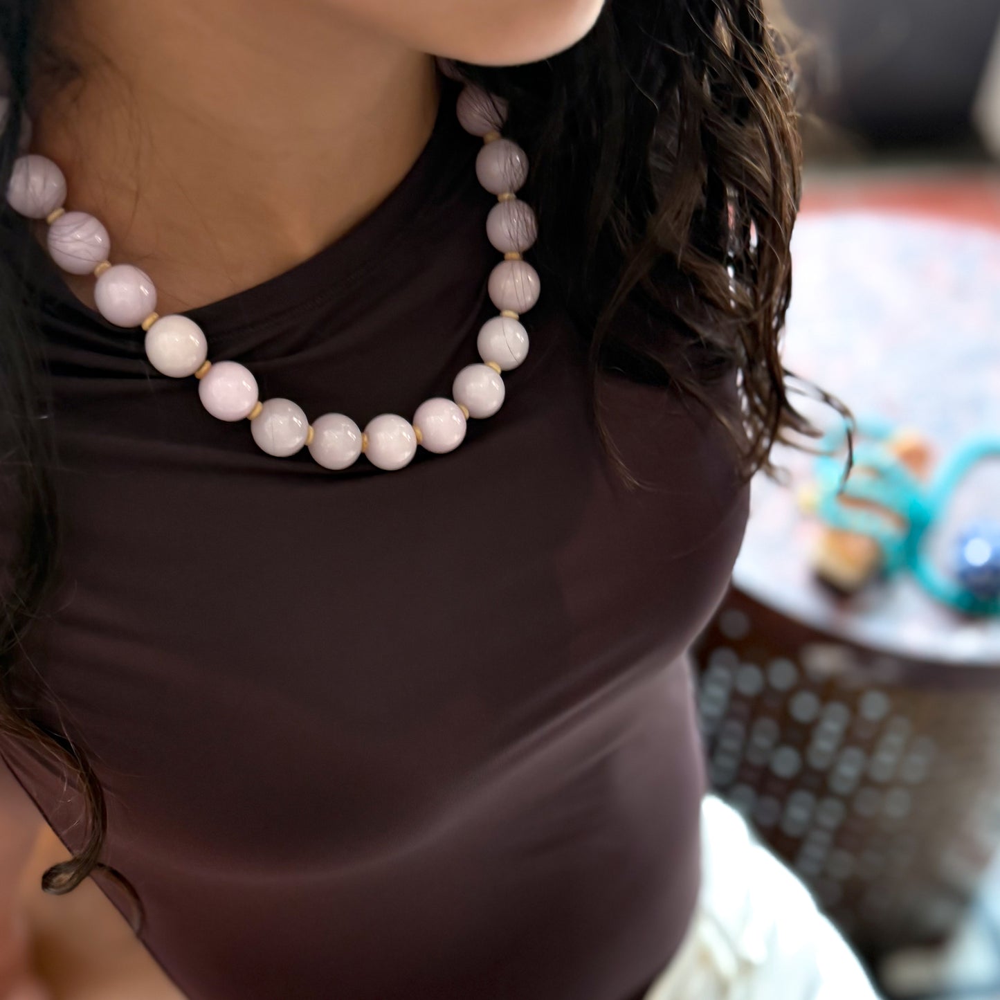 Blush Halo Necklace