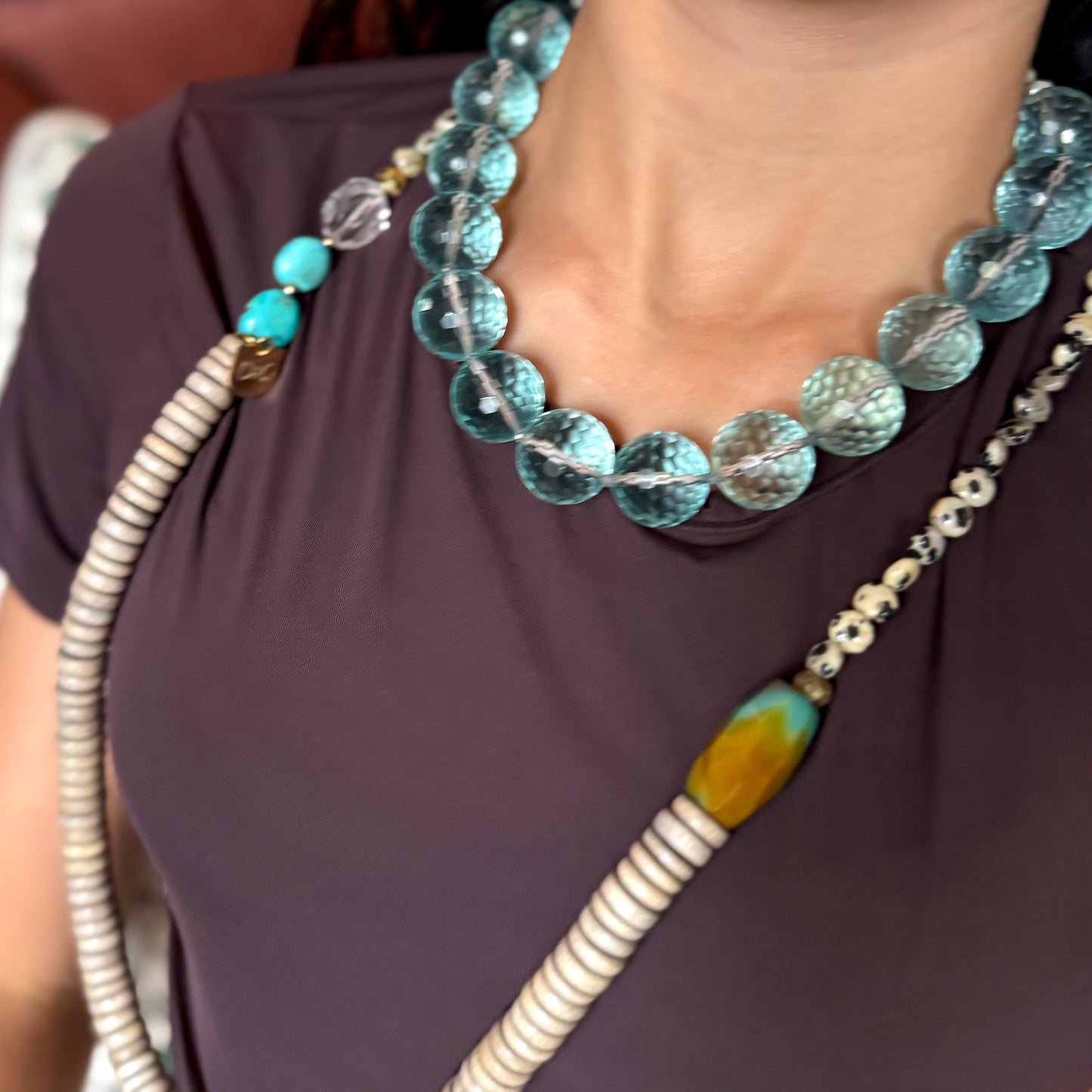 Seaside Sphere Necklace