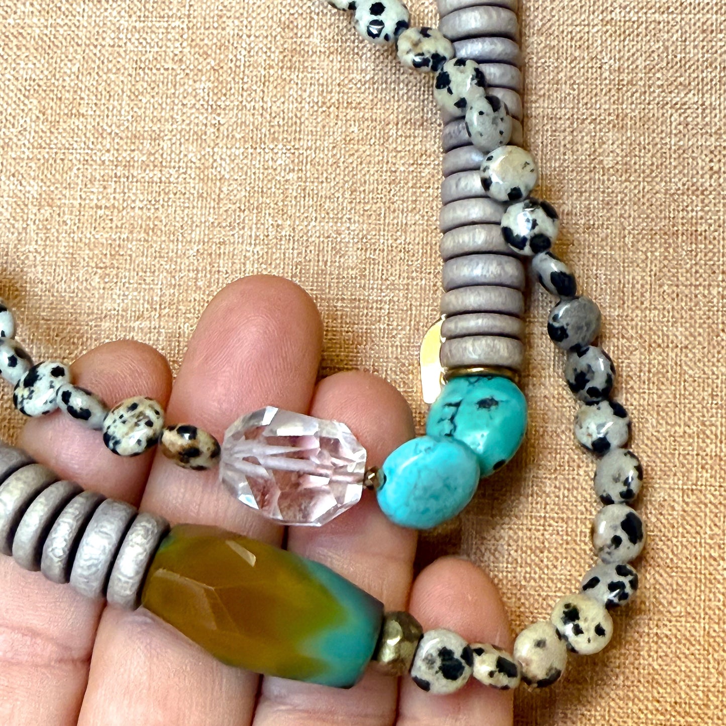 Driftwood Mosaic Necklace