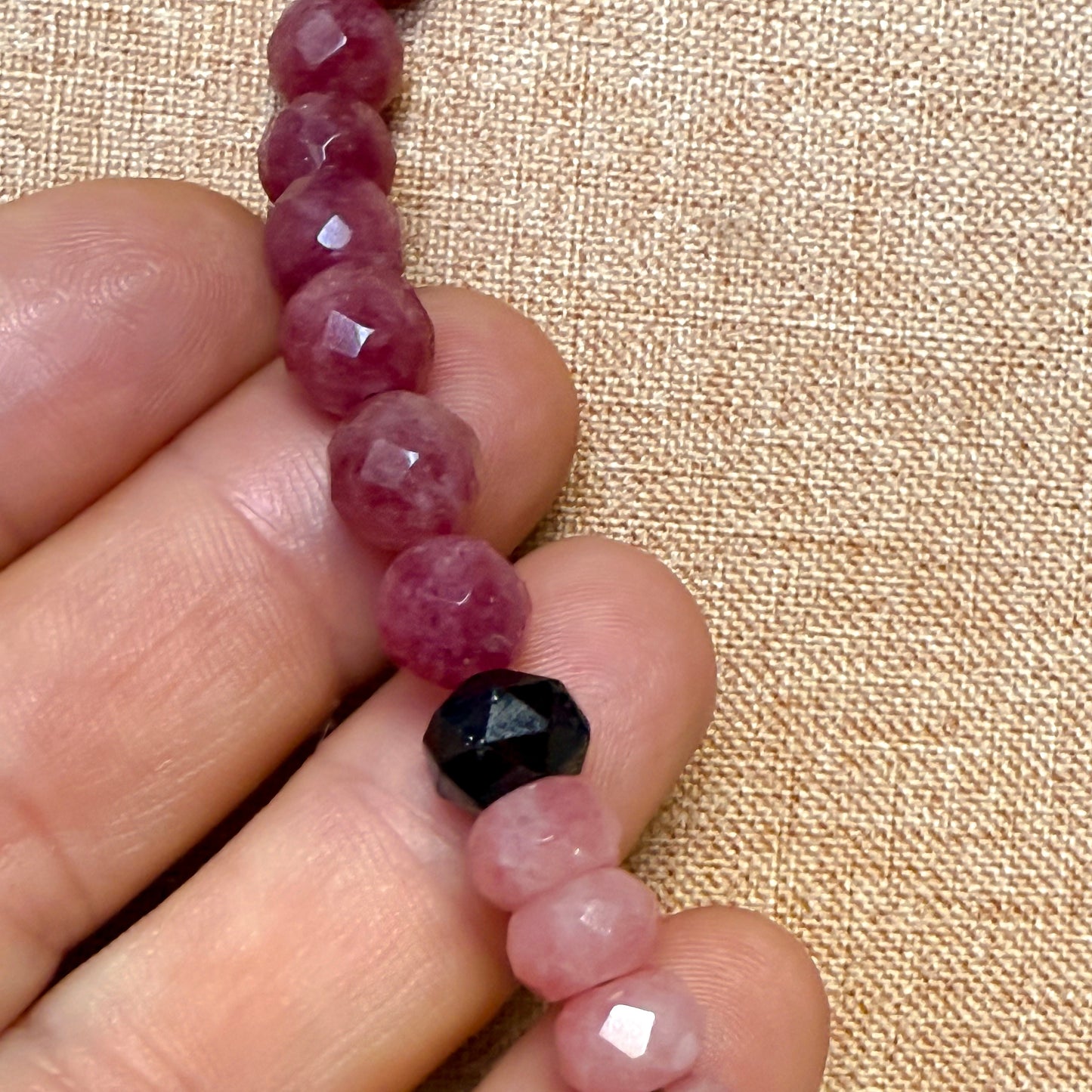 Crimson Spark Necklace