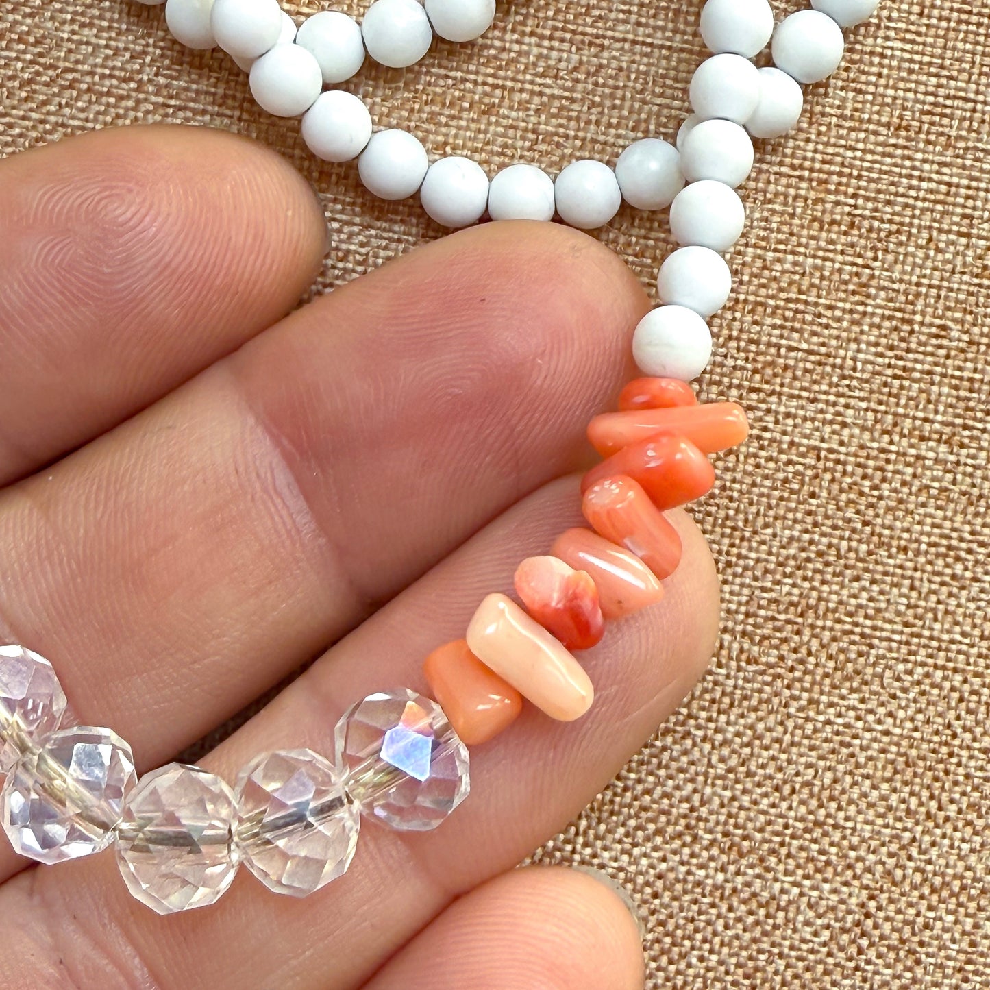 Coral Drift Necklace
