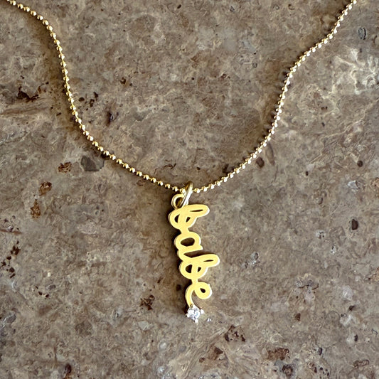 Diamond Babe Necklace