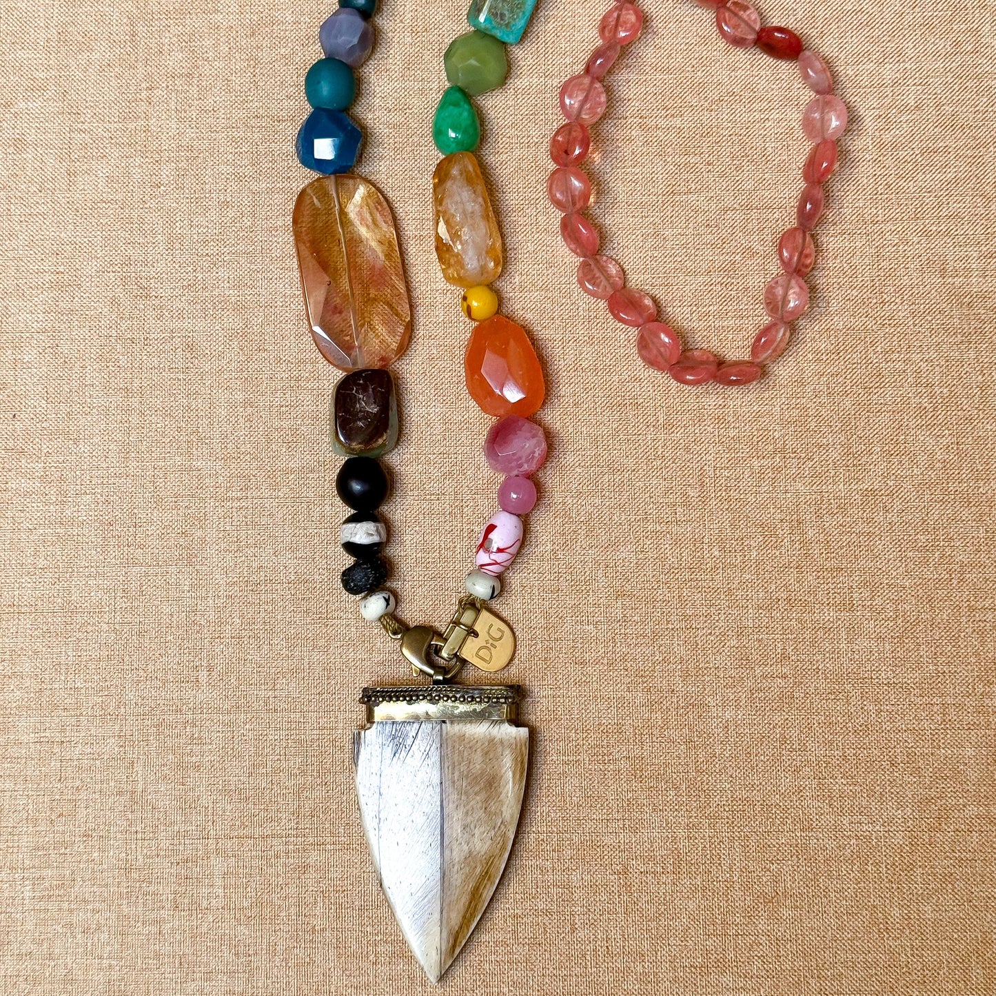 Prism Arrowhead Necklace