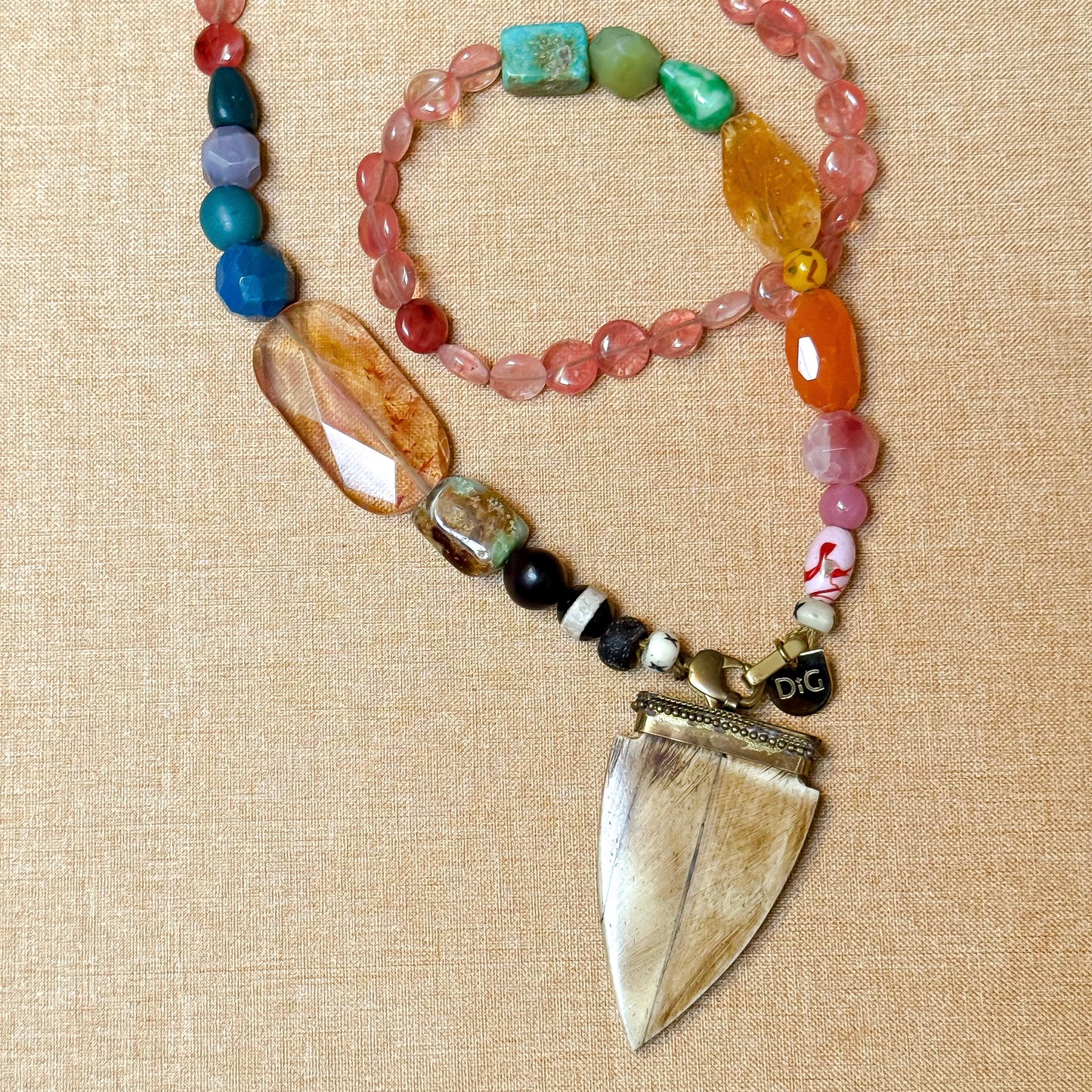 Prism Arrowhead Necklace