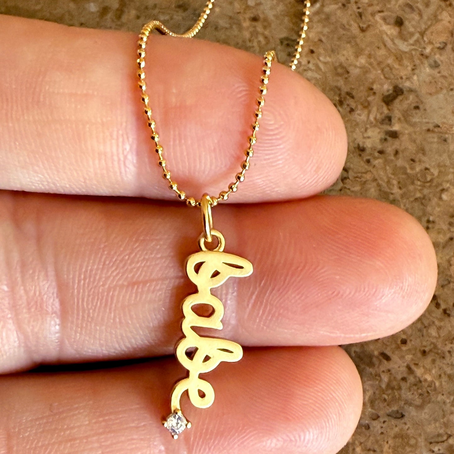 Diamond Babe Necklace