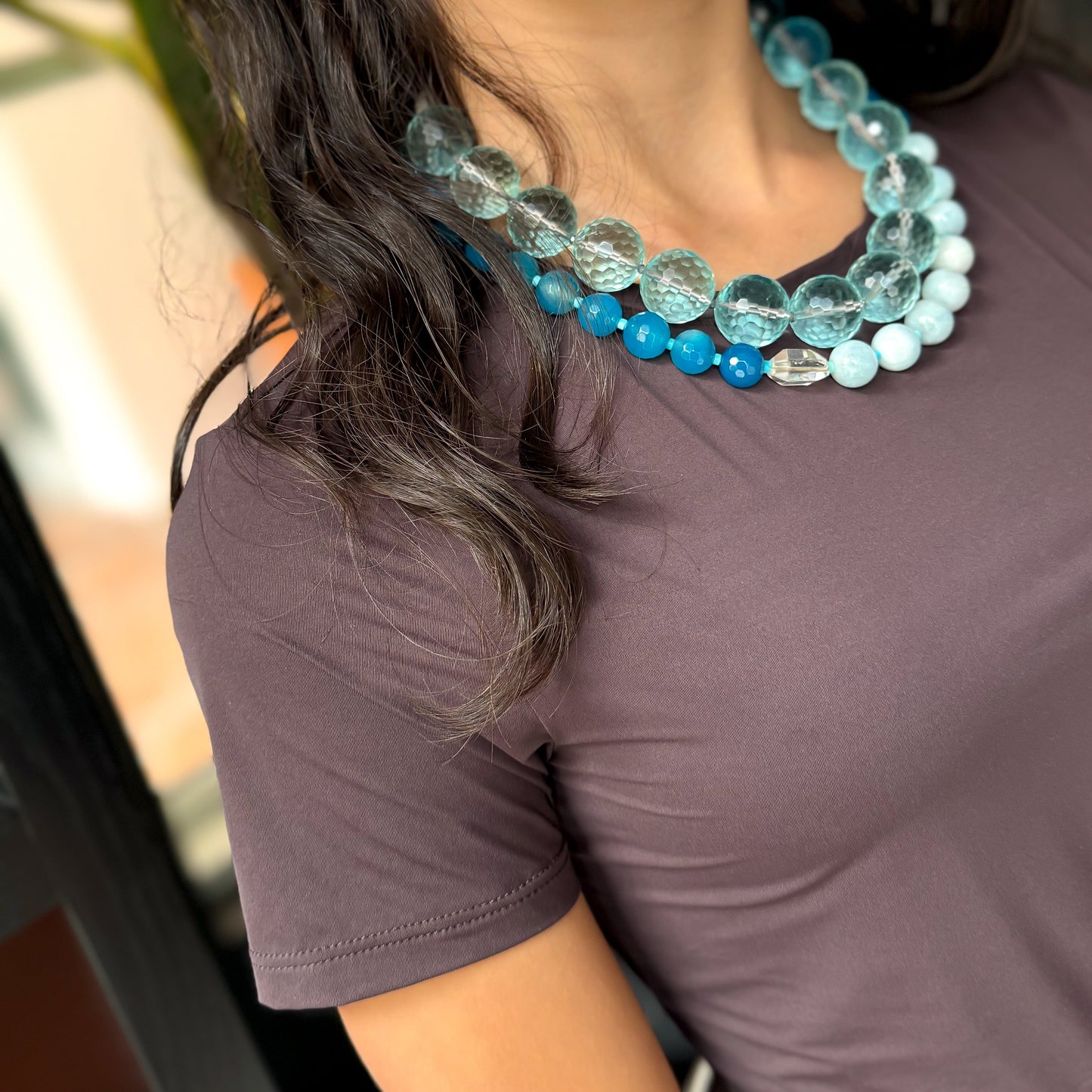 Seaside Sphere Necklace