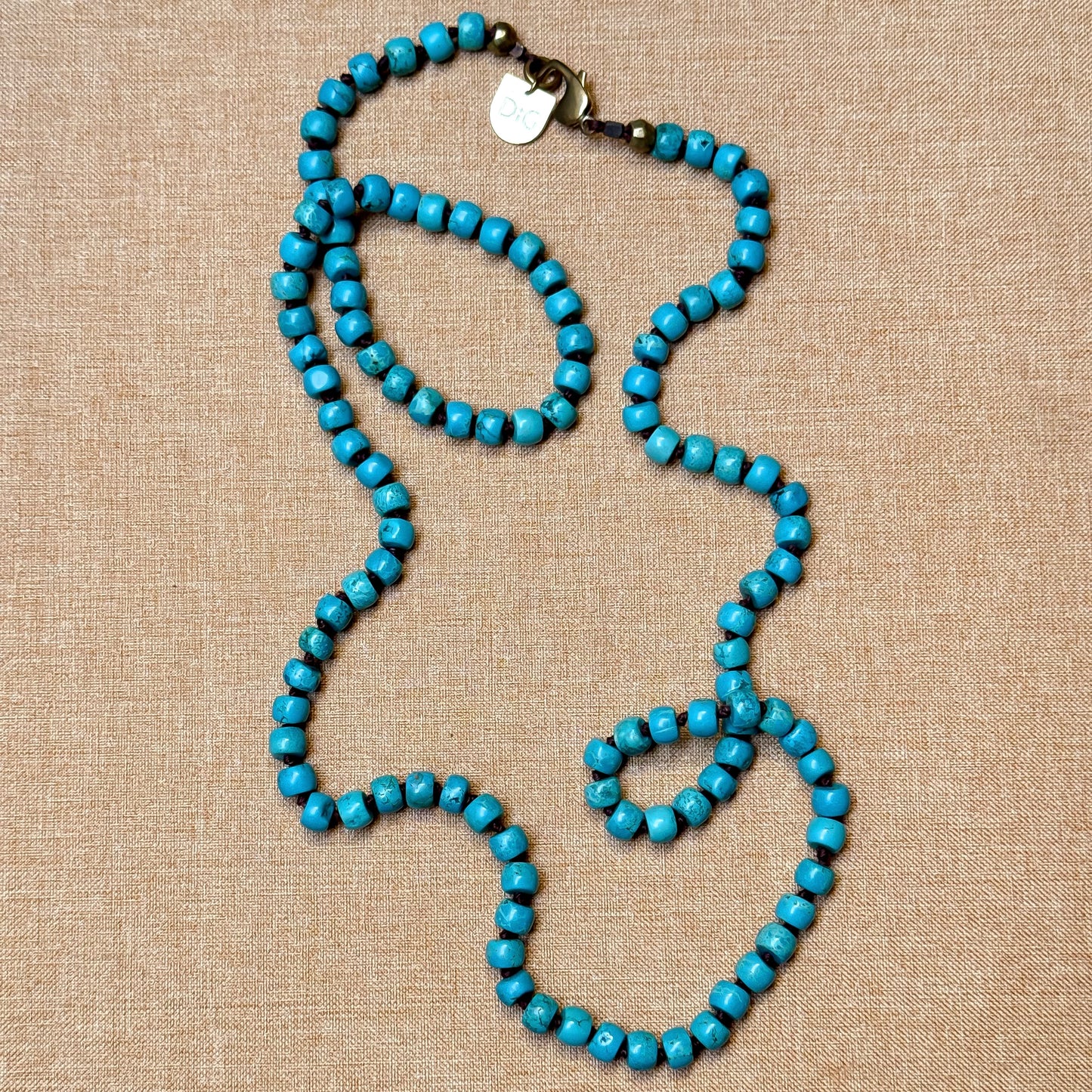 Blue Iguana Necklace