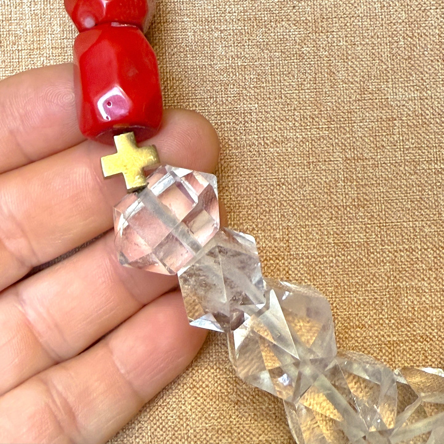 Quartz Armor Necklace