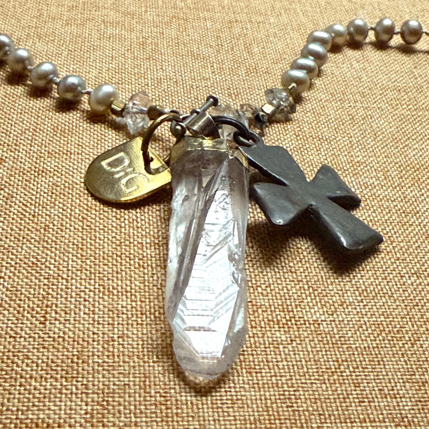 Crystal Talisman Necklace
