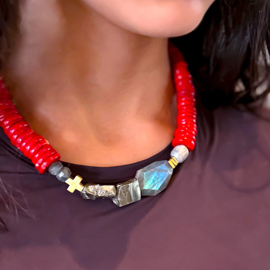 Mineral Salt Necklace