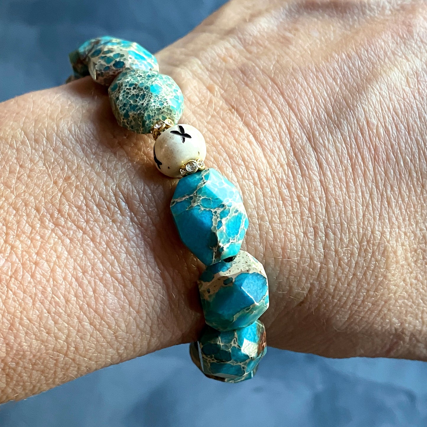 Blue Bayou Bracelet or Stack