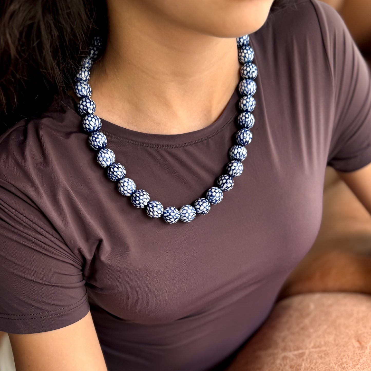 Porcelain Tide Necklace