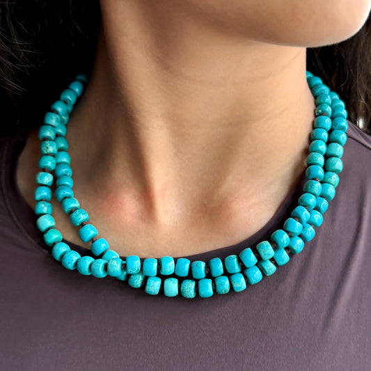 Blue Iguana Necklace