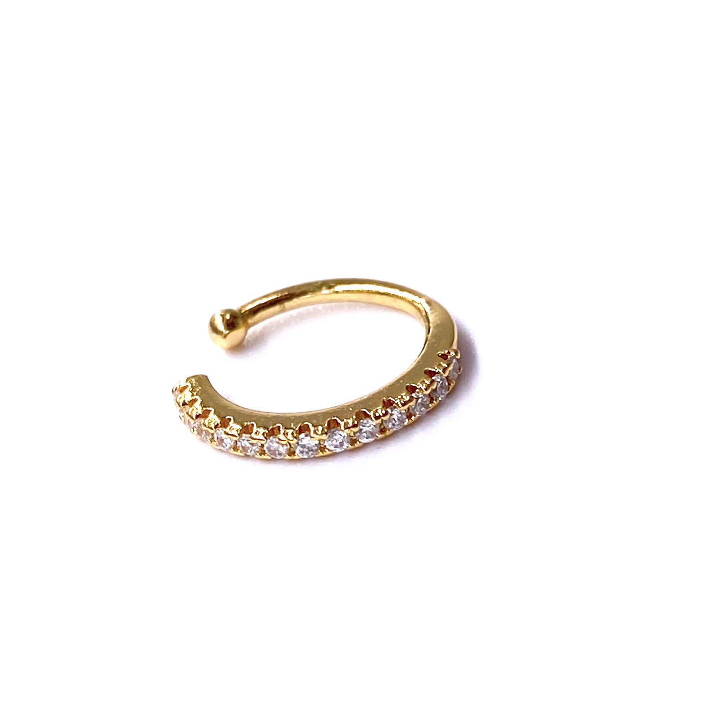 Pave Thin Ear Cuff