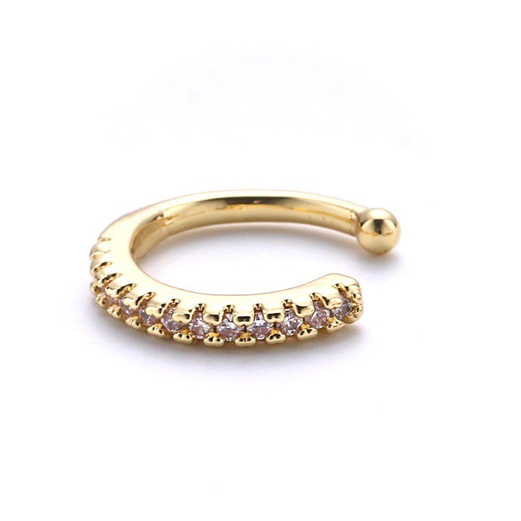 Pave Thin Ear Cuff