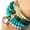 Colorful Agate Stone Bracelet