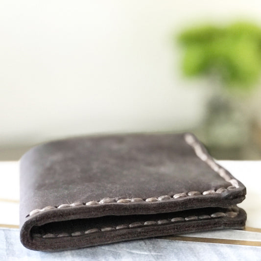 Distressed Leather Wallet