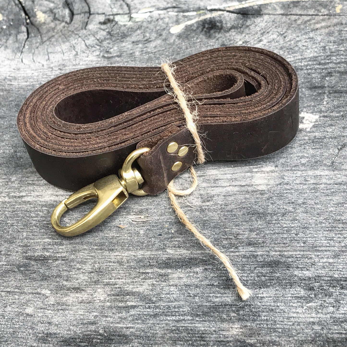 Saddle Leather Dog Leash