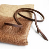 Knotted Whiskey Pouch
