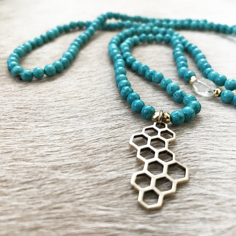 The Beehive Necklace